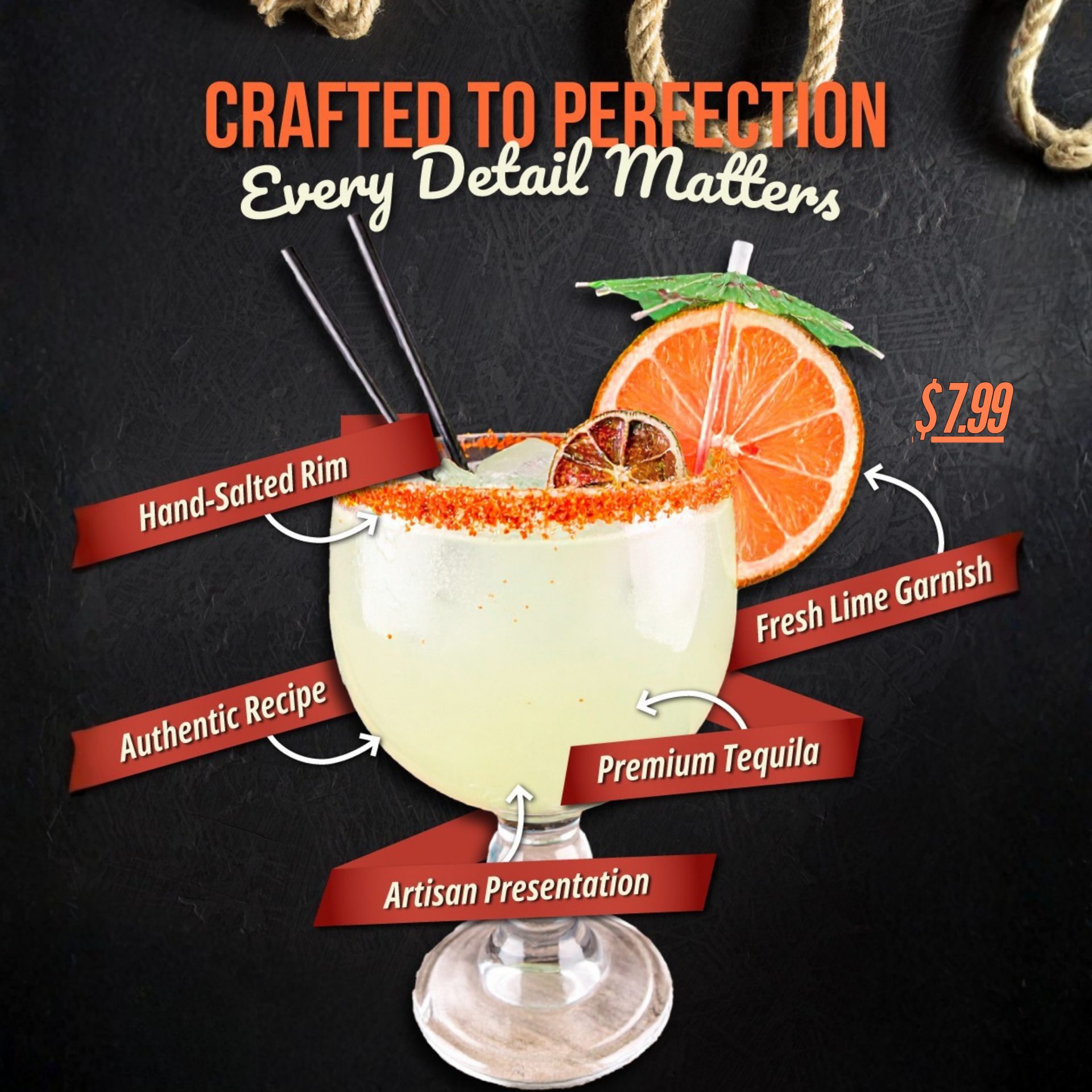 $7.99 House Margarita