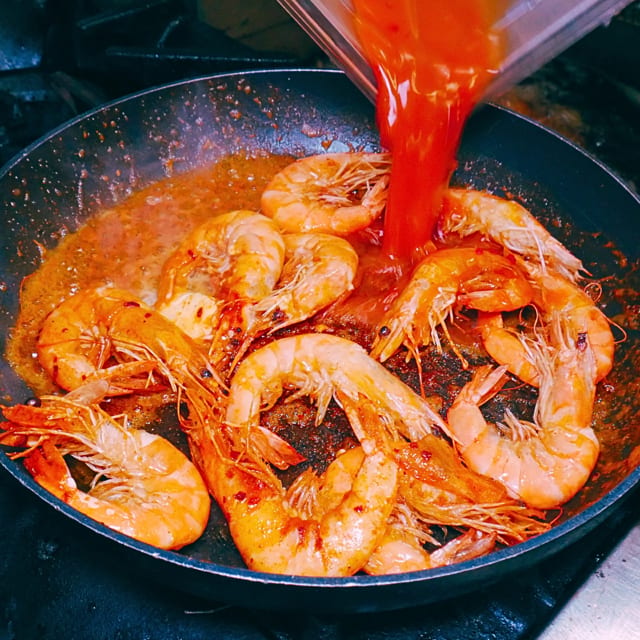 Camarones Cucarachos.