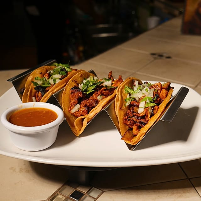 Tacos De Carne Asada.